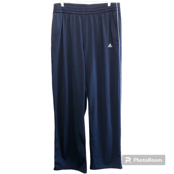 Adidas Men’s Vintage 2007 Navy Blue Sweatpants Size XL - Picture 1 of 13